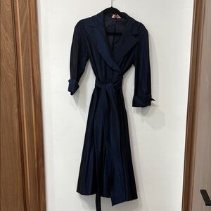 Jones New York Navy Midi Dress